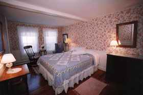 Inn at Duck Creeke Photo Cape Cod Bed and Breakfast lodging Queen, view of pond, second floor, Room 27