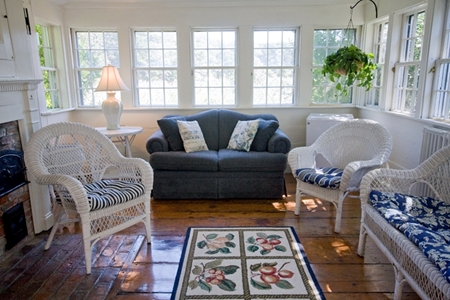 Cape Cod Lodging- Inn at Duck Creeke, Wellfleet Saltworks Sunroom